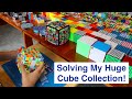 Solving My ENTIRE 400+ Cube Collection!!