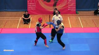 7. Hong Kong Martial Arts Invitational Tournament 2017 - Kickboxing (Red) vs. Muay Thai (Blue) screenshot 5