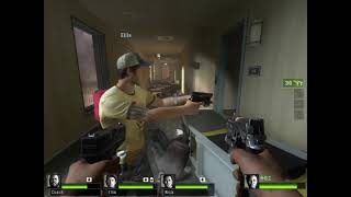 Jugando al Left 4 Dead 2