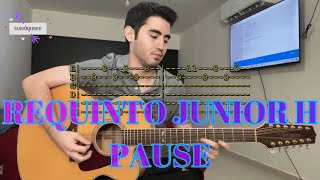 Pause - Junior H - Requinto con Tabs - Guitarra tutorial