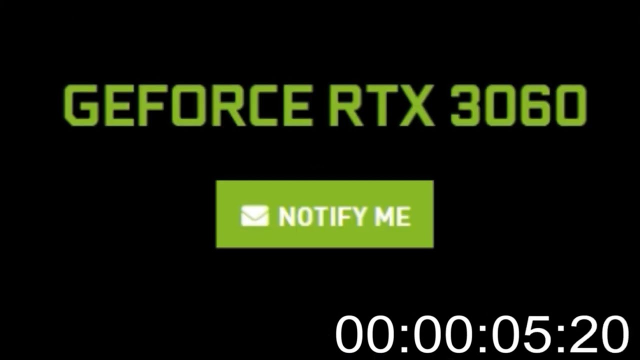 RTX 3060 Running Out of Stock Speedrun WORLD RECORD