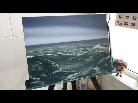 Vídeo: Como Pintar O Mar Com óleo