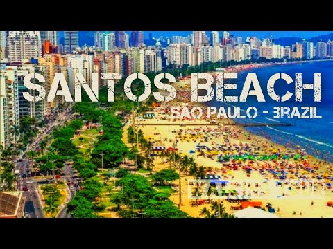 SANTOS - SAO PAULO - BRAZIL - The biggest beach garden in the world!