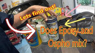 Does Epoxy and Ospho mix?