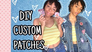 DIY: How To Make Custom Patches ( EASY NO SEW DIY!!) Net Worth