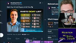 Full Methodz reacts to Rab's top 10 player list Guide