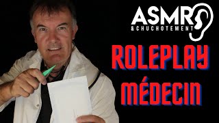 Roleplay Médecin - la brulure  Asmr