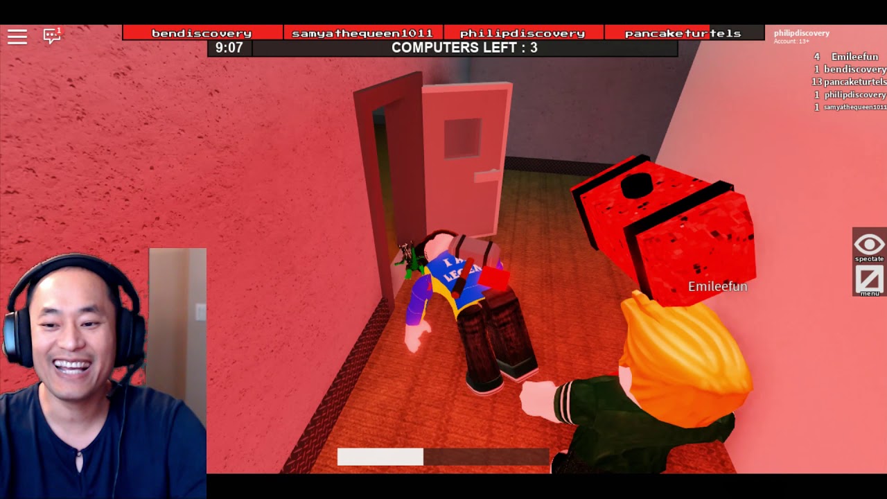 ROBLOX FLEE THE FACILITY PHILIP ESCAPED THE ROPE 1 2 3 TIMES YouTube