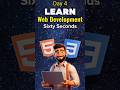 Learn Web Developement series Day 4 | #html #css #webdevelopment #web3 | @Coder_Master05