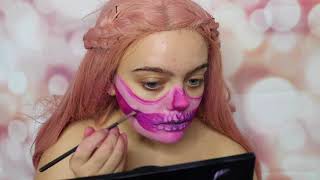 PINK SKELETON TIME LAPSE! | ELLA FROUD screenshot 4