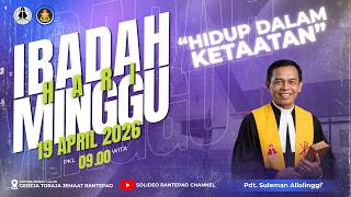  Sunday Service  April 19 2026 900 Am Wita  Rantepao Congregation Of The Toraja Church