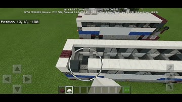 Minecraft MTA Coach Bus Tutorial Part 2