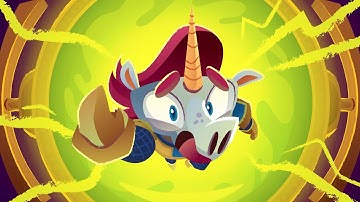 Unicorns on Unicycles - Launch Trailer - PC, iOS, Android