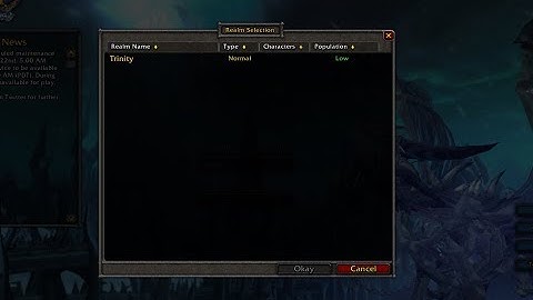 WoW Emulation - Realm List (C#/.NET) FreecraftCore