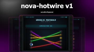 Nova Hotwire: Next-Gen Cyberpunk Hotwire Minigame – Realistic Car Hacking Experience!