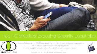 The Top 10 Security Mistakes