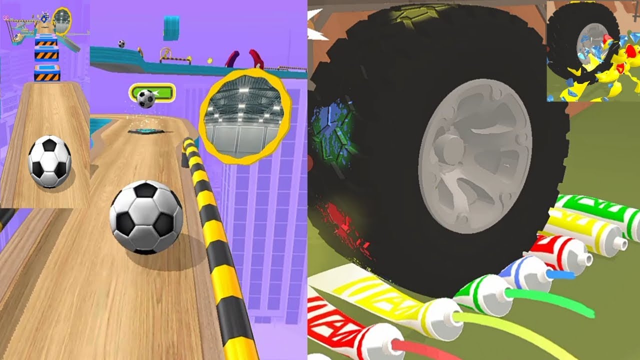 Wheel Smash vs Going Balls - All Level Gameplay Android,iOS - NEW APK UPDATE