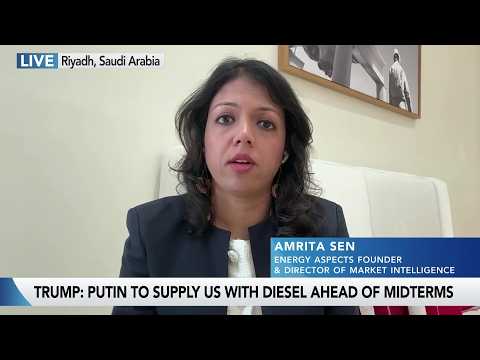 Trump busca aumentar ventas de diésel ruso y se anuncia tregua energética