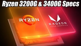 AMD Ryzen 3200G &amp; 3400G Specs, PCIe 4.0 on X470/B450 &amp; EPYC CPU Leaks