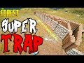 The Forest | SUPER TRAP | 1 Life Challenge 20 | HARD SURVIVAL