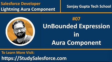 07 Message Passing | Unbounded Expression in Aura Component | Lightning Aura Component Development