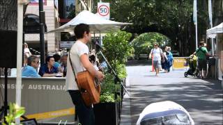 Mark Wilkinson at The Rocks, Sydney