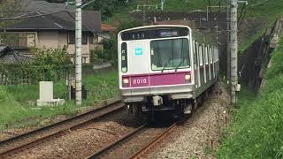 東急田園都市線2020系と東京メトロ8000系　すずかけ台