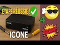 الحلقة الرابعة إصلاح جهاز ICONE IRON 4K المعط ل رج عناه يشتغل من جديد Icone4k Wegoo Iron Pro 