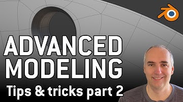 Advanced modeling techniques in Blender Part 2 EP19b