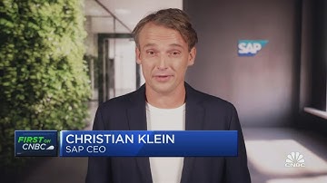 SAP CEO on new generative AI copilot and outlook for cloud demand
