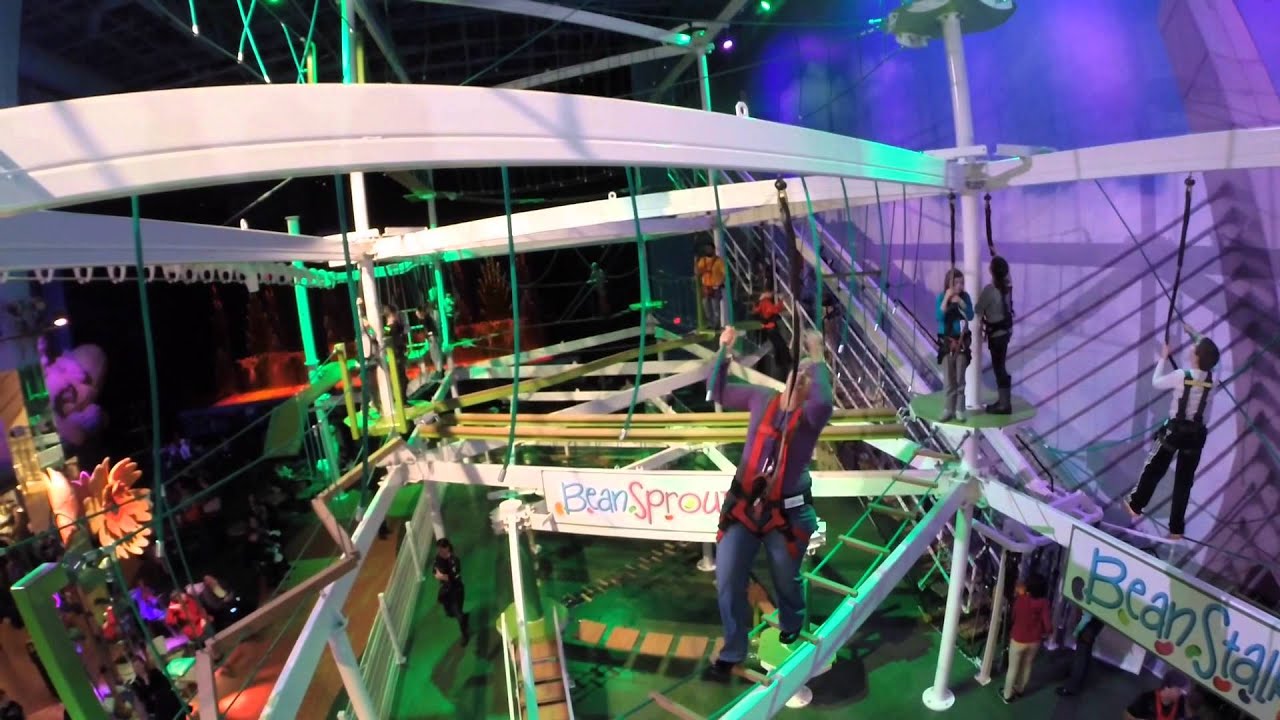 Jordan's Furniture unveils Sky Trail® attraction 'Beanstalk' - RCI  Adventure Products