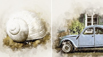 Photoshop Tutorial | Vintage Painter Photoshop Action