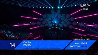 Cecilia - FOMO || EESTI LAUL 2024 || SF