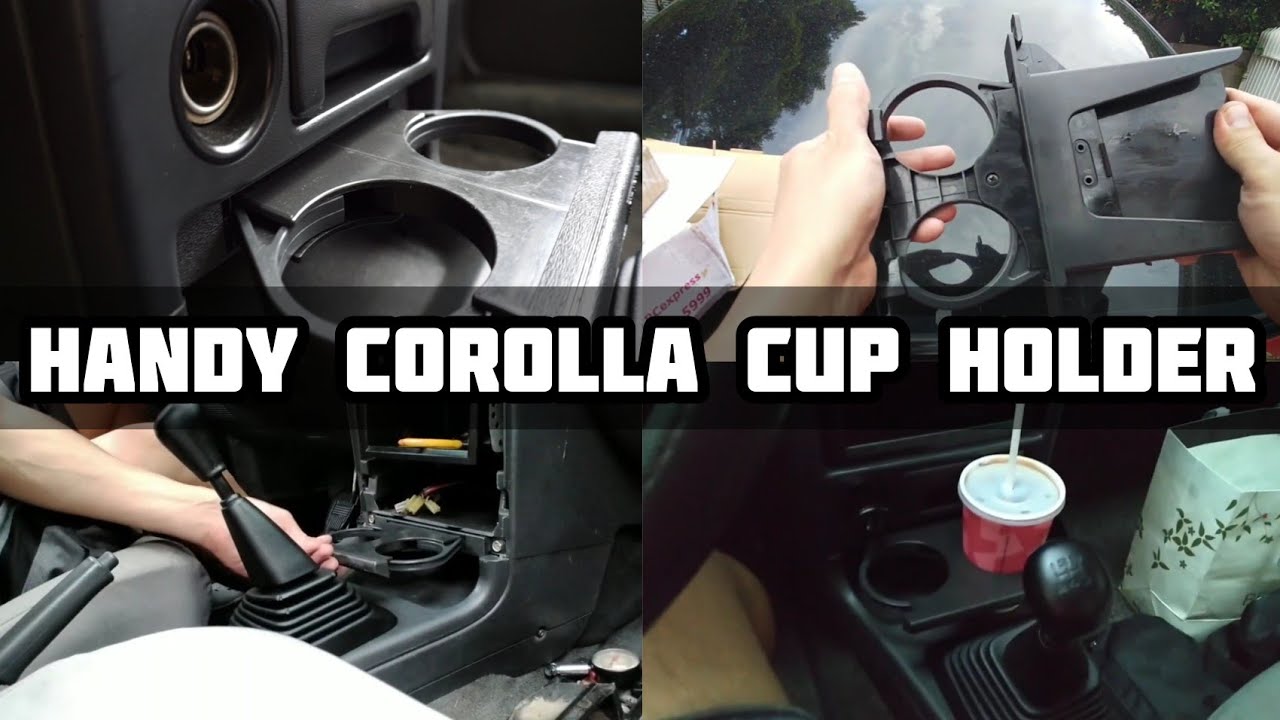 How to Install AE92 JDM/USDM Cupholder? 1990 Toyota Corolla YouTube
