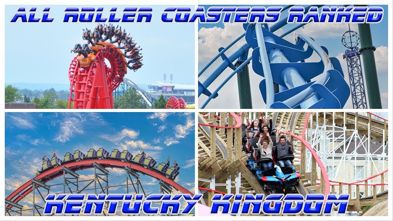 All Roller Coasters at Kentucky Kingdom RANKED