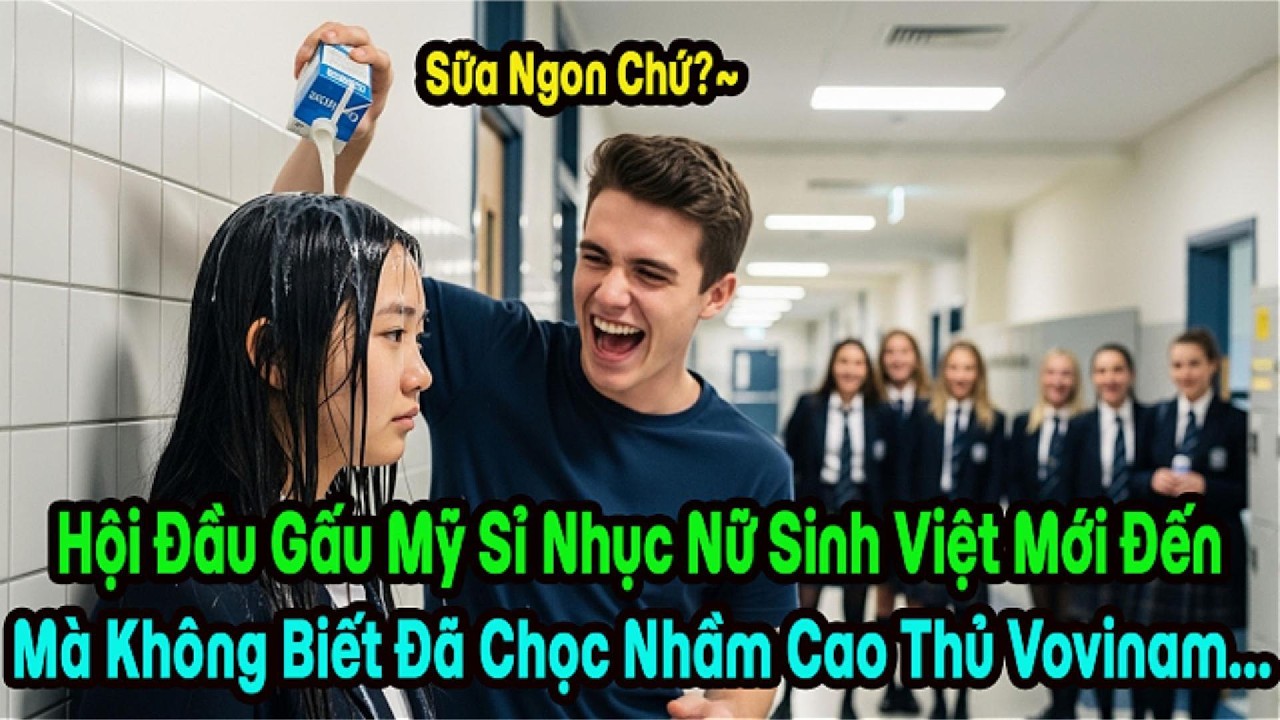 Coi Thường Nữ Sinh Việt, Hội Đầu Gấu Mỹ Nhận Trái Đắng Khi Đụng Phải Nhà Vô Địch Vovinam Quốc Gia.