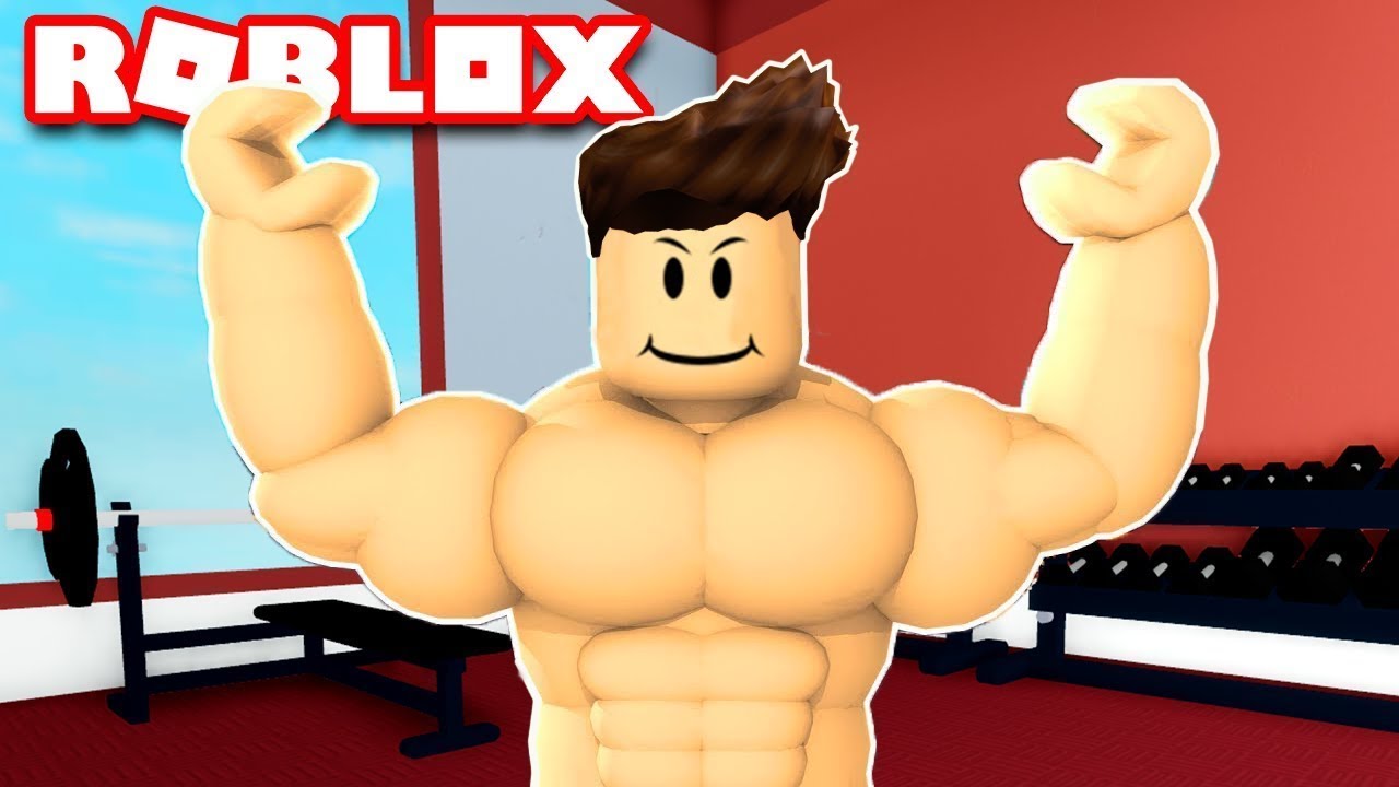 Симуляторе качков roblox