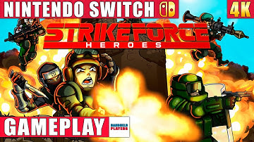 Strike Force Heroes Nintendo Switch 1 Gameplay in 4K