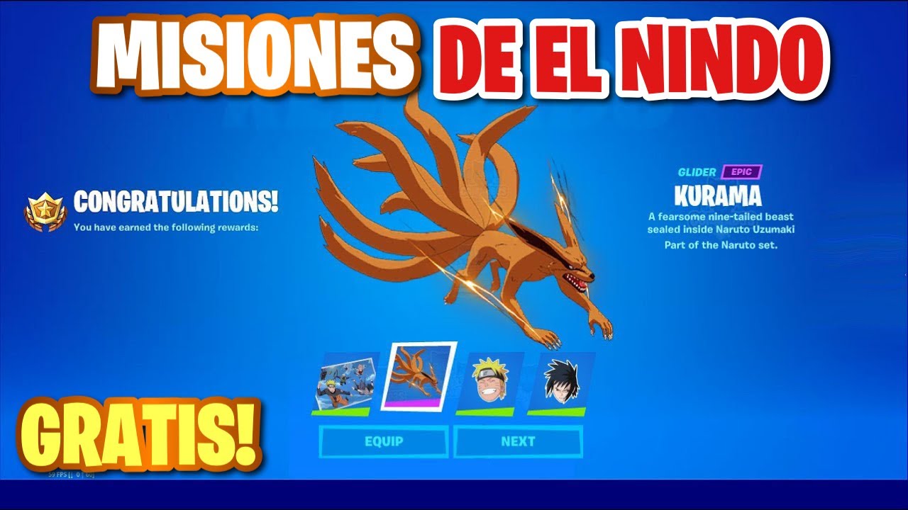 Desafíos de El Nindo de Naruto en Fortnite: cómo conseguir objetos