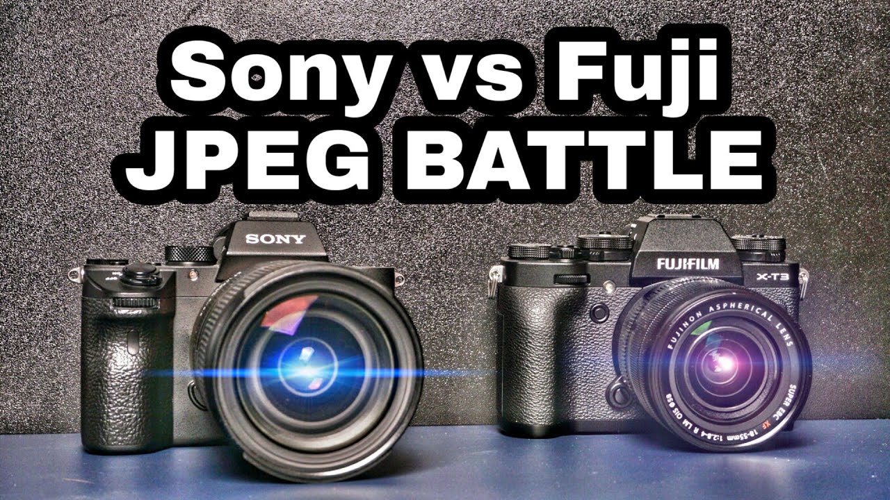 Sony A7III vs Fujifilm X-T3 JPEG comparison - YouTube