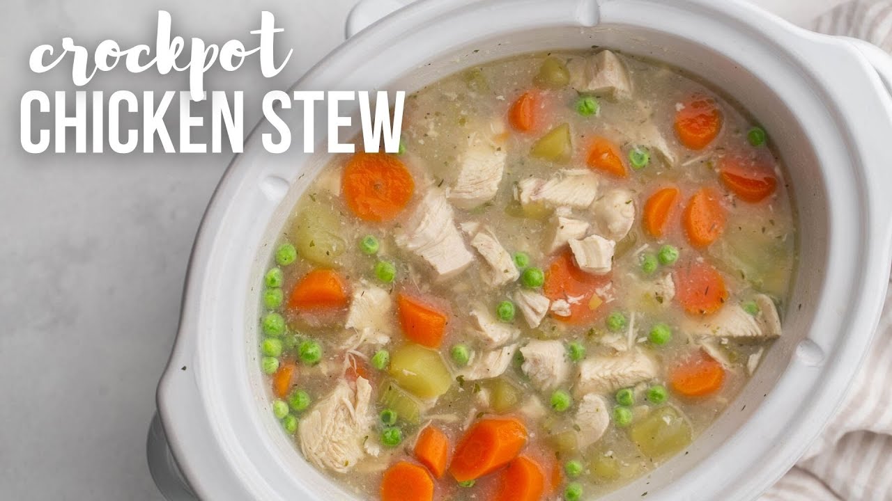 Crockpot Chicken Stew l The Recipe Rebel - YouTube