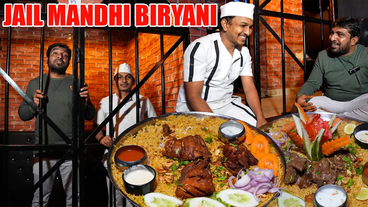 Jail Mandhi Biryani In HYDERABAD Chicken Mutton Mandhi Food