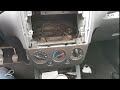 Smontare/rimuovere plancia e radio e sostituzione lampadine - Ford Fiesta 2007