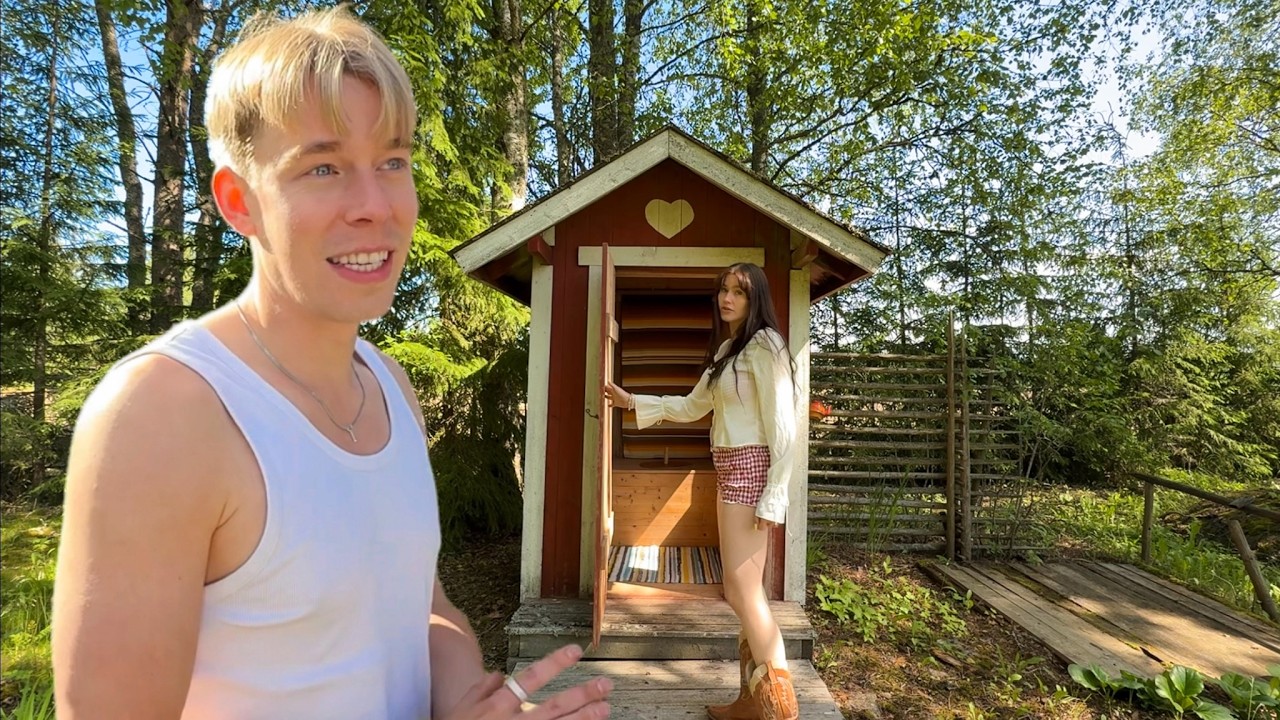 Vien mun poikaystävän mökille!