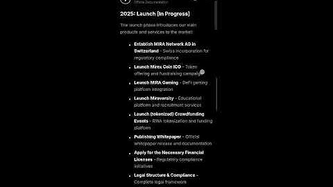 Mira network airdrops important listing date on roadmap and full updates explained