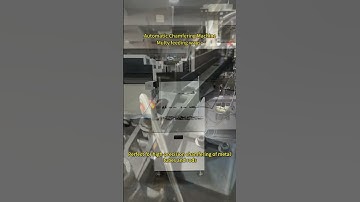 Effortless Chamfering: Automatic Dual-Head Machine for Precision#manufacturing  #chamferingmachine