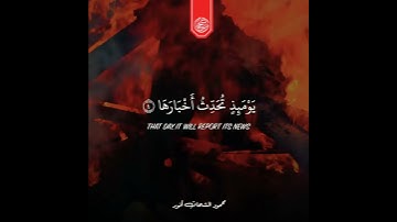 الشيخ محمود الشحات انور سورة الزلزله