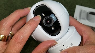ASMR EZVIZ AI Human & Motion Detect Security 360 Pan & Tilt Camera!