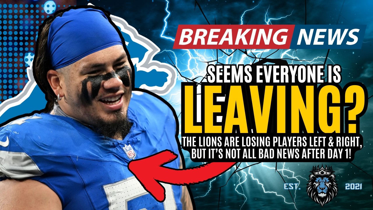 Why Is EVERYONE Leaving The Detroit Lions This FREE AGENCY???