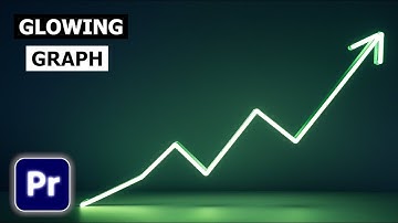 How To Make Glowing Animated Graph In Premiere Pro | Graph Animation Tutorial